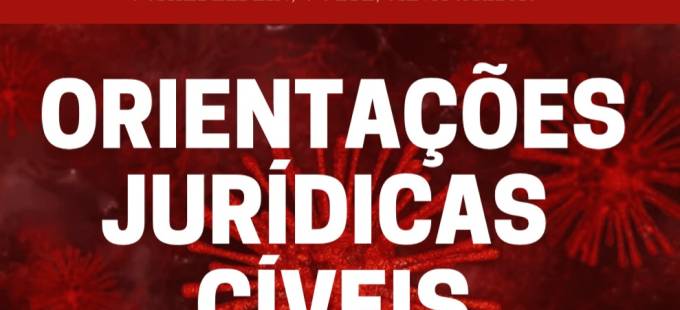 INFORMATIVO VEROS 01 - ÁREA CÍVEL - CORONAVÍRUS