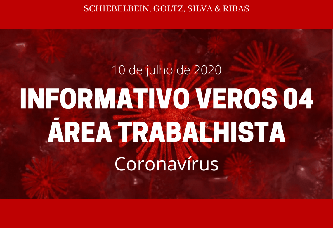 INFORMATIVO VEROS 04 - ÁREA TRABALHISTA - LEI 14.020/2020